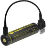 Аккумулятор NITECORE NL1826R 18650, 2600 мА·ч, с USB-зарядкой 16809